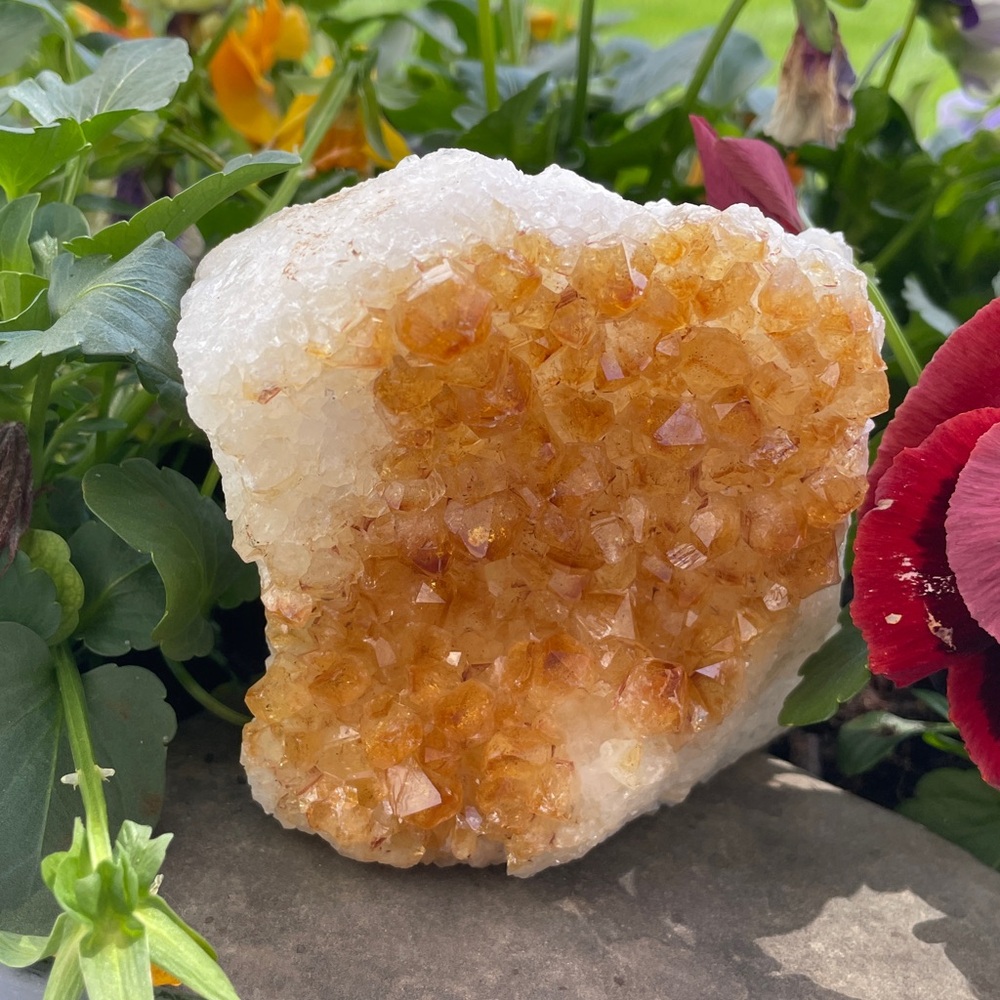 Citrine Crystal Cluster